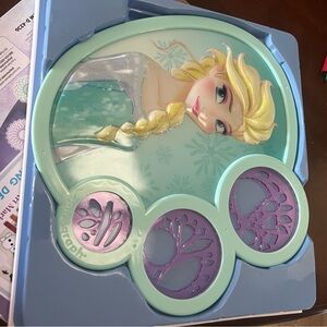 Spirograph cyclex set frozen drawing kid art and craft.